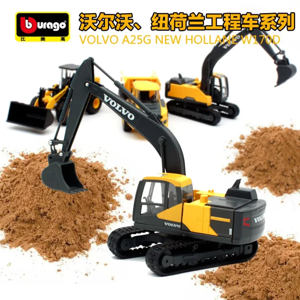 Bburago 1:50 T40.180Slp Telehandler Handler W/Pallet Fork