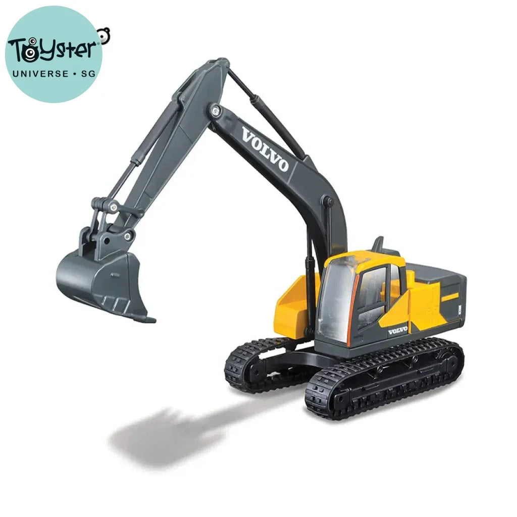 Bburago 1:50 Volvo Excavator Engineering Vehicle Model Alloy