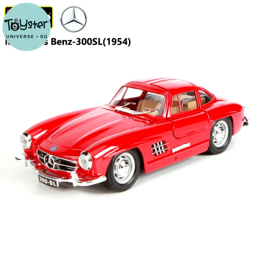 Bburago 1954 Mercedes Benz 300 Sl Cars 1:24 Alloy