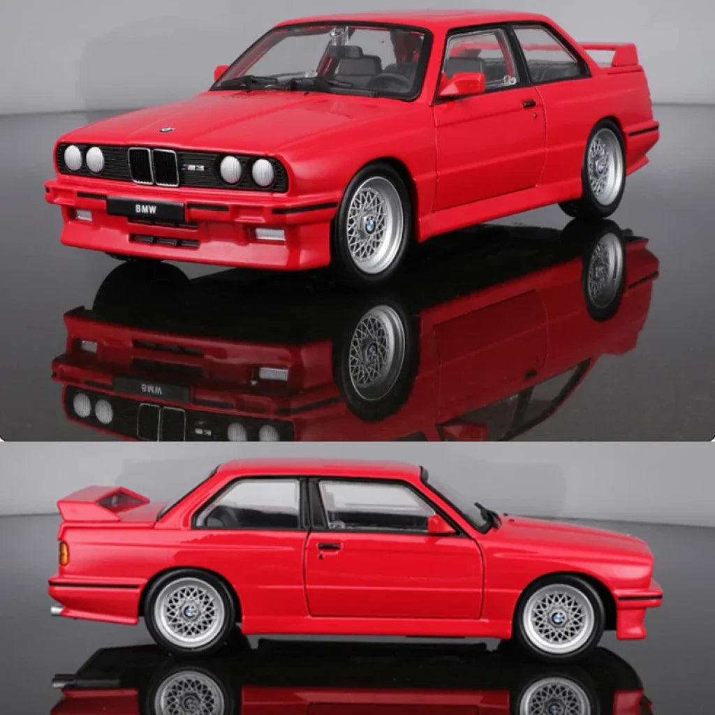 Bburago 1998 Bmw M3 (E30) Sports Cars Model 1:24 Scale Alloy
