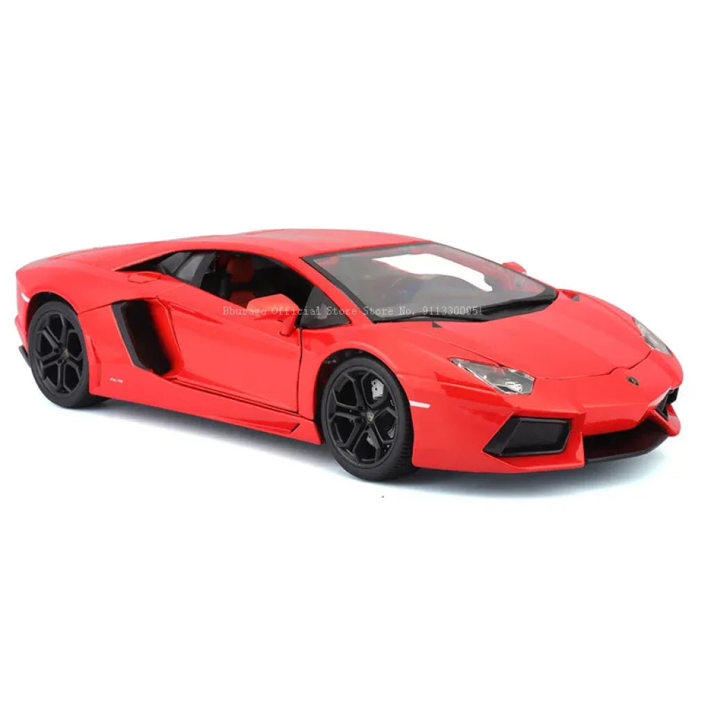 Bburago Die Cast Car 1:18 Scale Lamborghini Aventador Coupe Lp700-4 Alloy