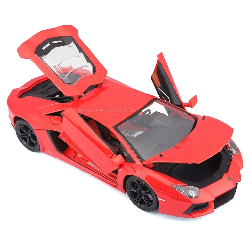 Bburago Die Cast Car 1:18 Scale Lamborghini Aventador Coupe Lp700-4 Alloy