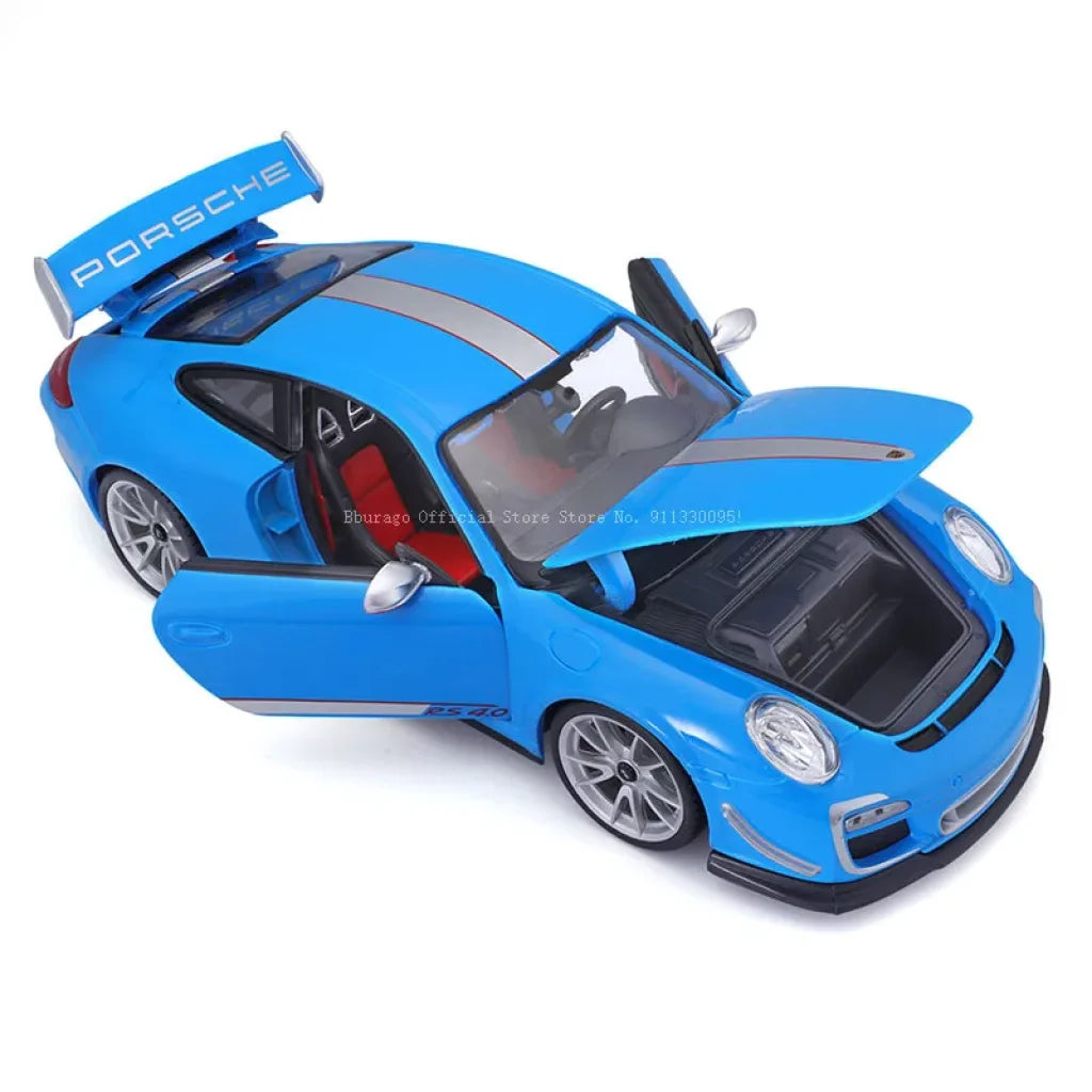 Bburago Die Cast Car 1:18 Scale Porsche 911 Gt3 Rs 4.0 Alloy