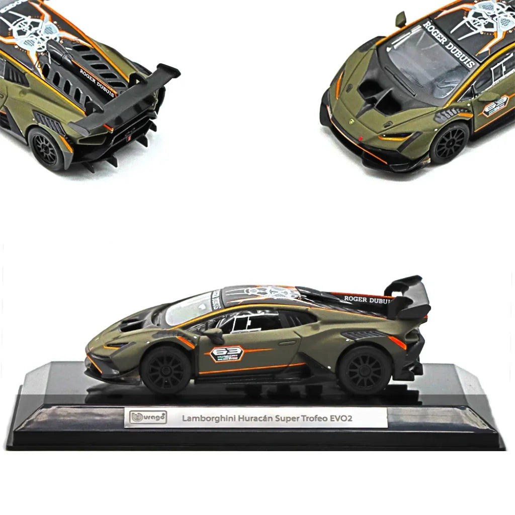 Bburago Lamborghini Huracan Super Trofeo EVO2 Cars 1:43 - with box