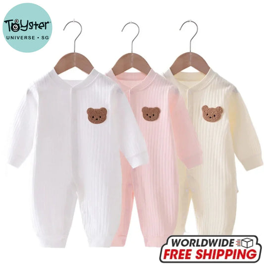 Bear Infant One-Piece Onesie Jumpsuit Cotton