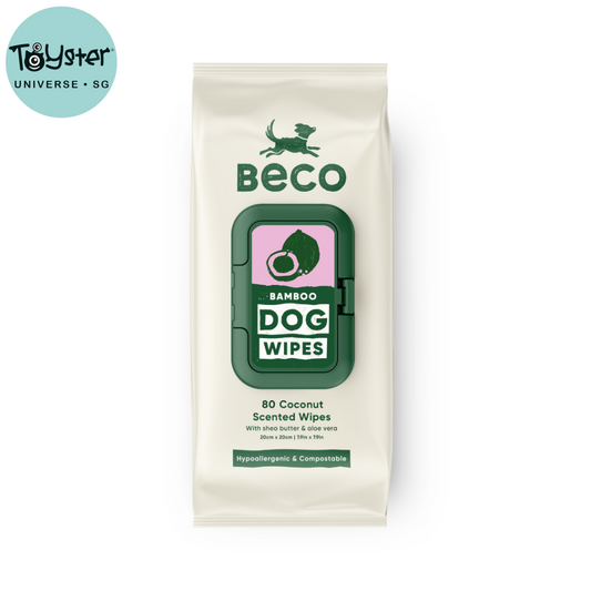 Beco Bamboo Dog Wipes Coconut Scented