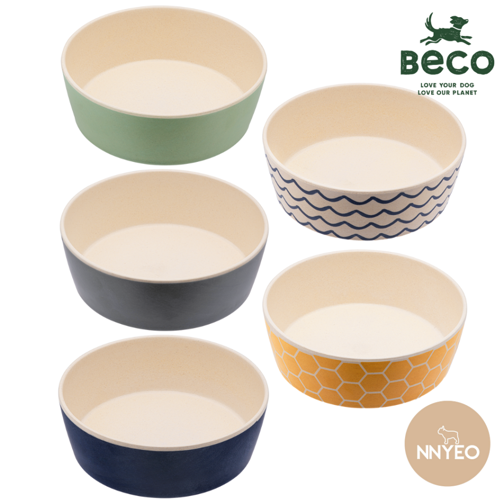 Beco Bamboo Pet Bowl Fresh Mint