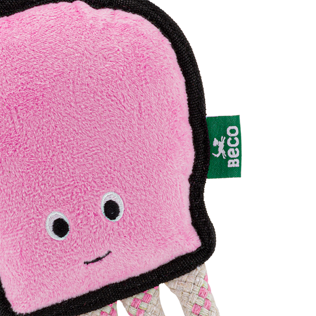 Beco Dog Toy Octopus | Floats Squeaks Sustainable Material - Dog Toys
