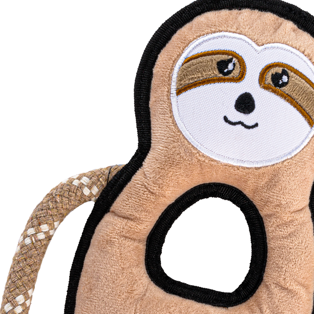 Beco Dog Toy Sloth | Floats Squeaks Sustainable Material - Dog Toys
