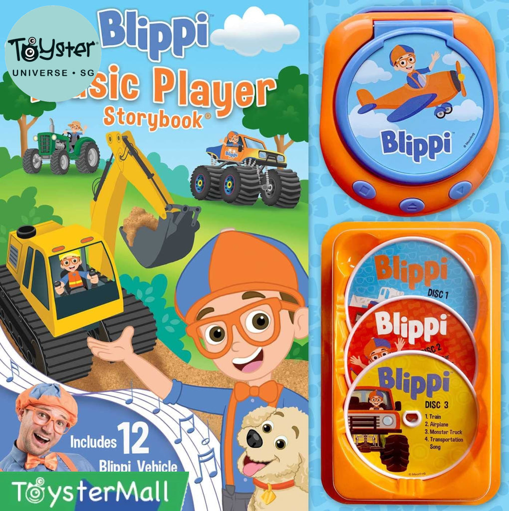 Blippi Music Player Storybook - Disney