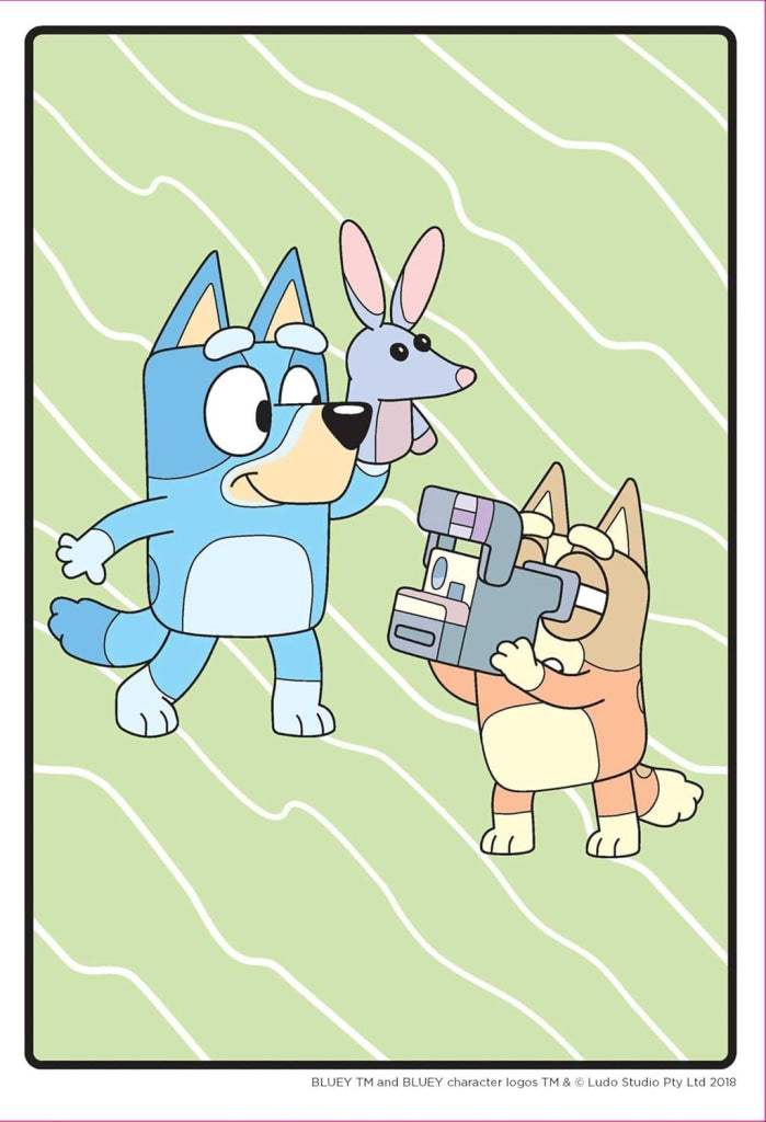 Bluey Colortivity- My First Painting - Bluey