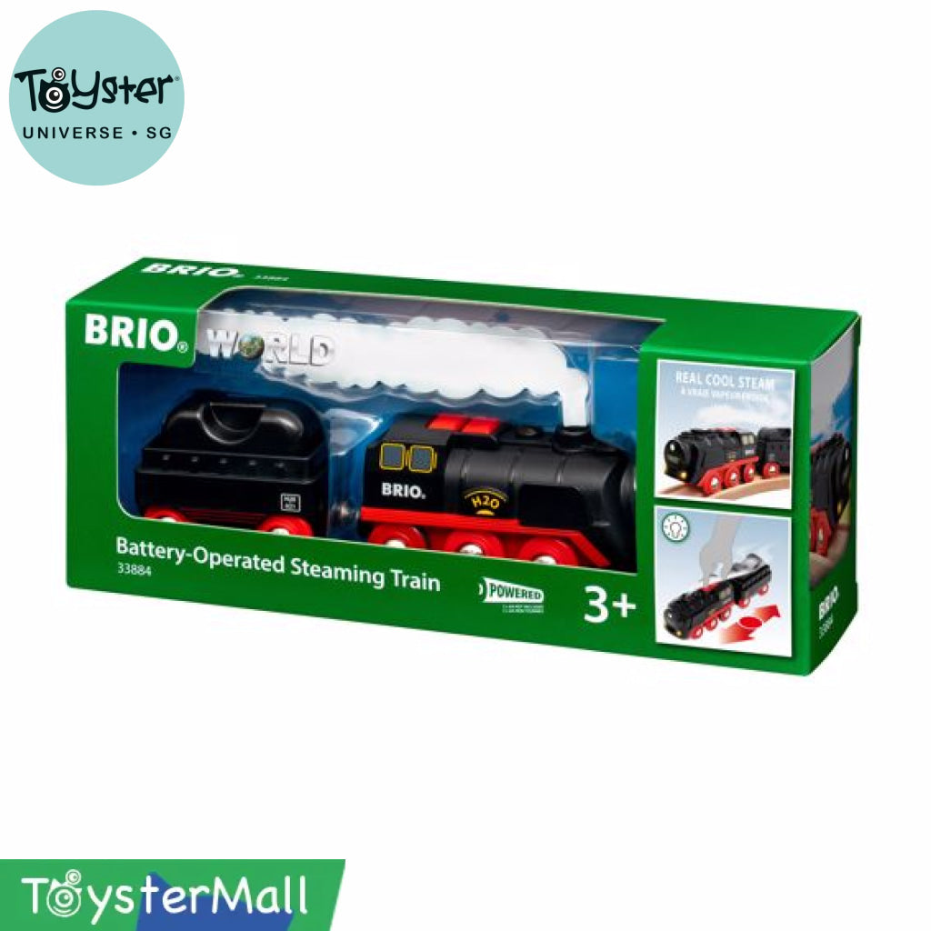 Brio Battery-Operated Steaming Train Brio