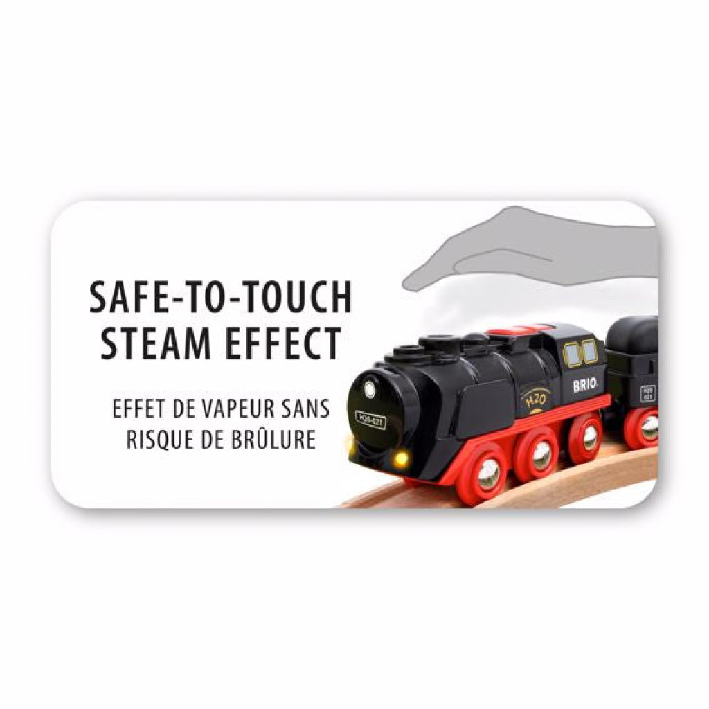 Brio Battery-Operated Steaming Train Brio