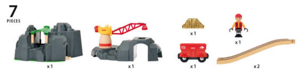 Brio Crane & Mountain Tunnel Brio