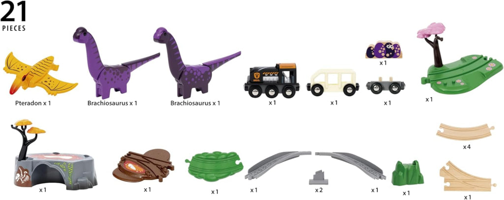 BRIO Dinosaur Adventure Set - Brio
