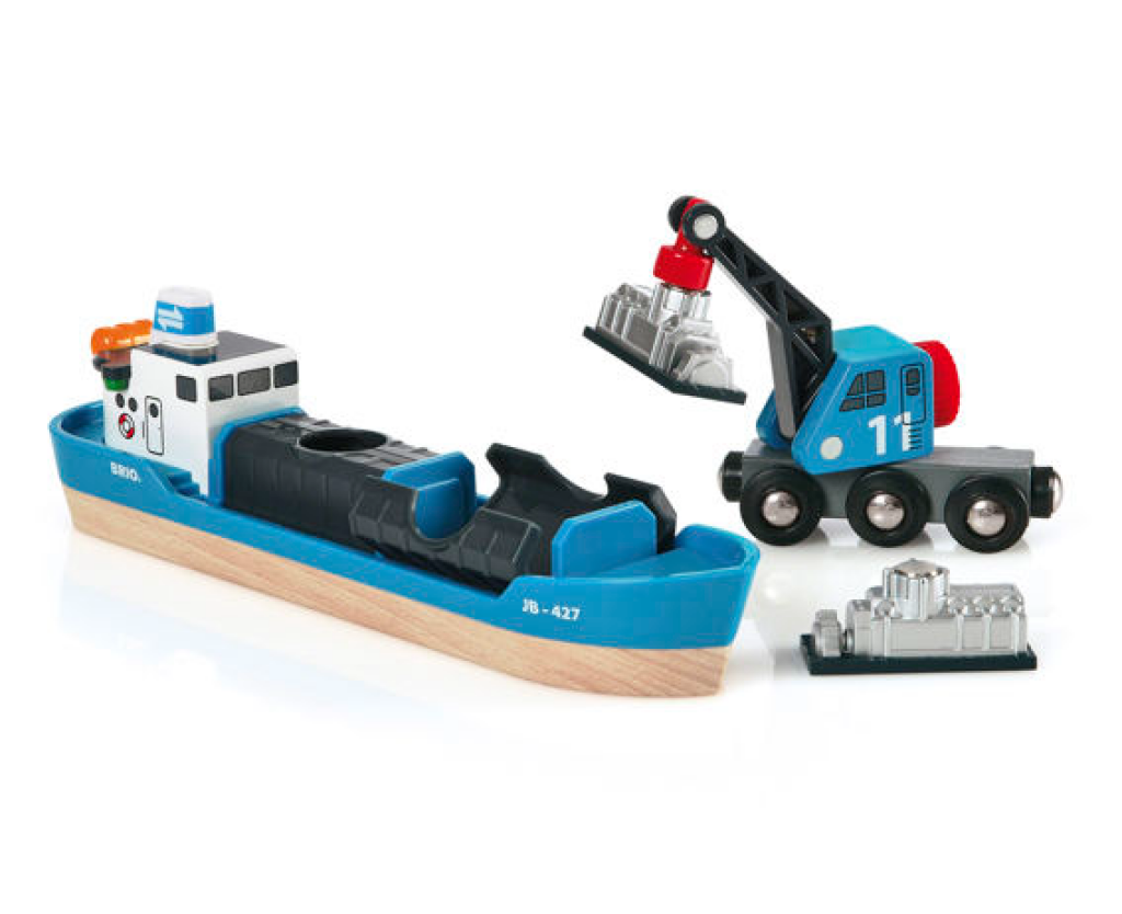 Brio Freight Ship & Crane Brio