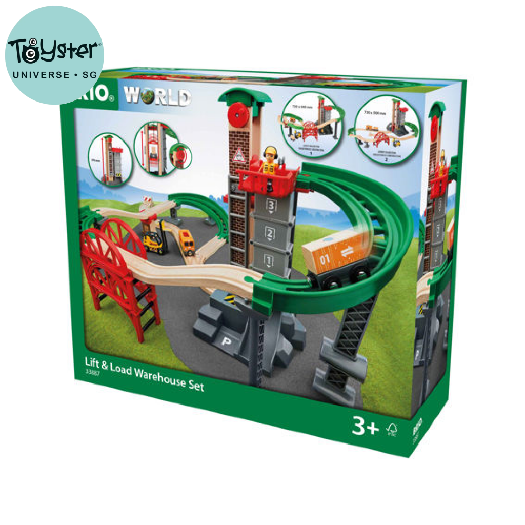 Brio Lift & Load Warehouse Set Brio