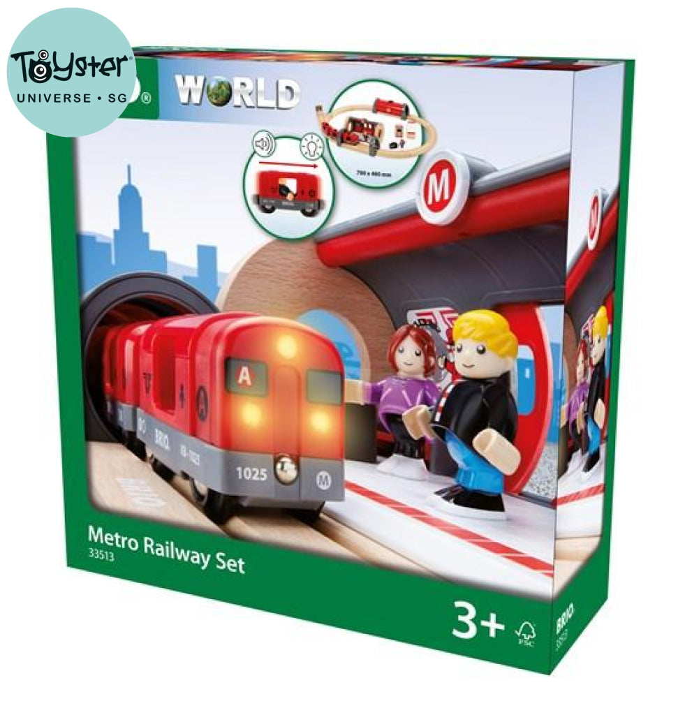 Brio Metro Railway Set Brio