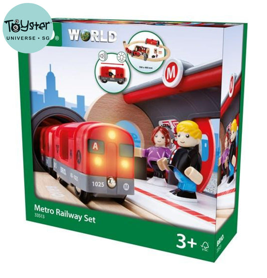 Brio Metro Railway Set Brio