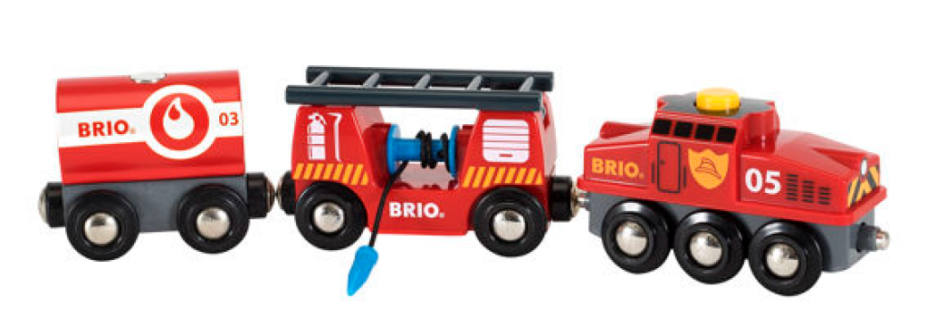 Brio Rescue Firefighting Train Brio
