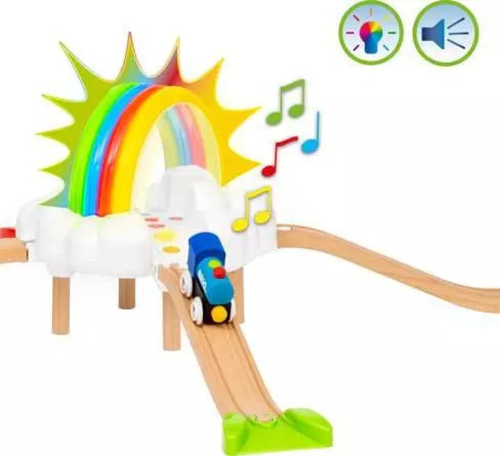 BRIO World My First Railway Light Up Rainbow Set - Brio