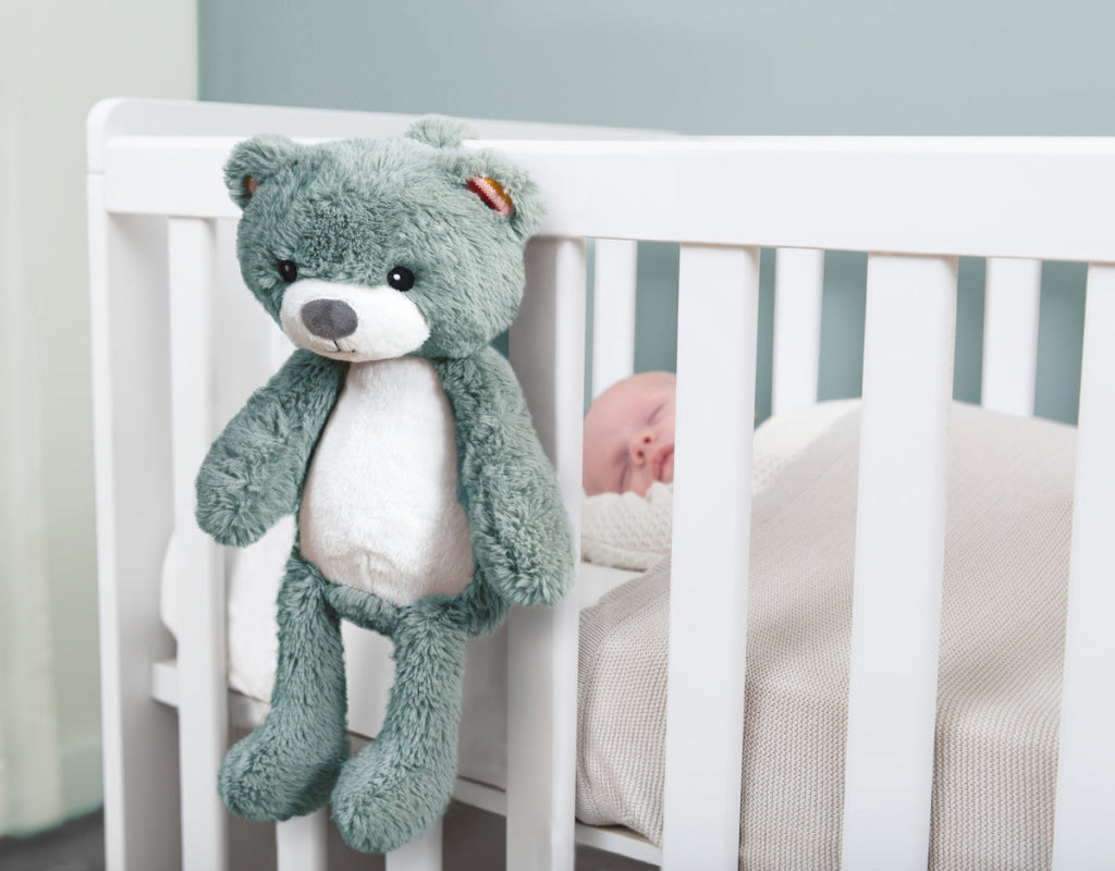 Brody the Bear Sleeptrainer with Nightlight and Sound Machine