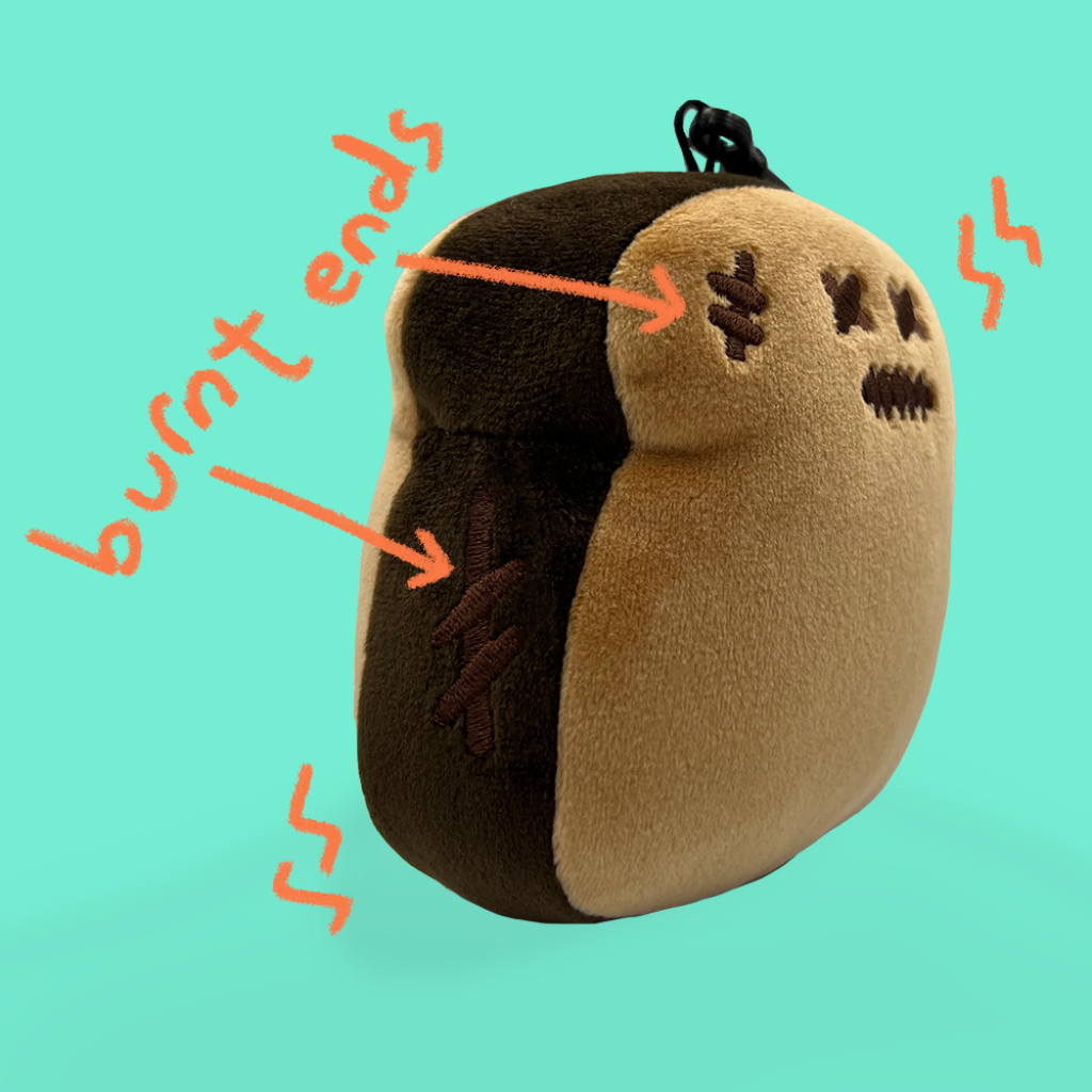 Burnt Toasty 4’’ Clip-on Plush - Manifold