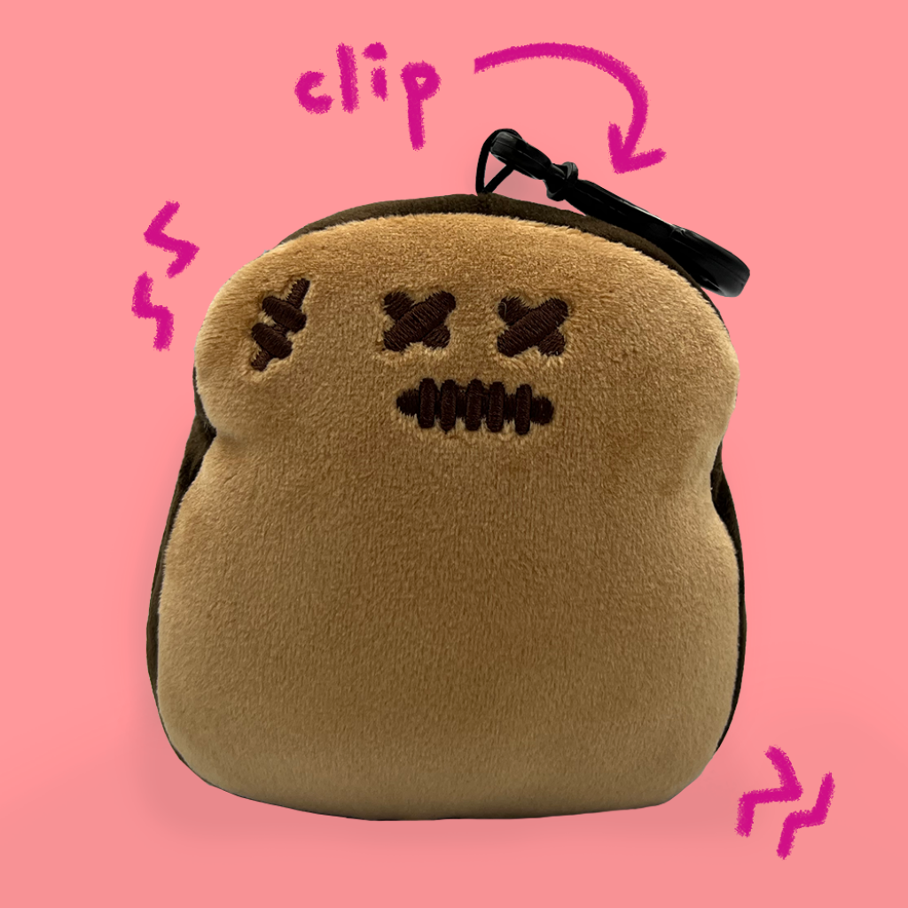 Burnt Toasty 4’’ Clip-on Plush - Manifold