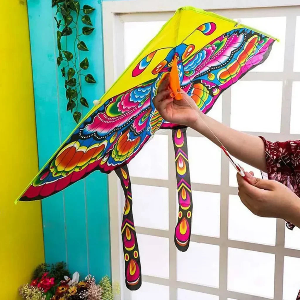 Butterfly Kite With Handle Line Easy Control