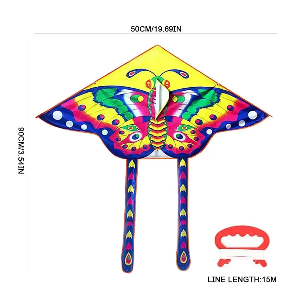 Butterfly Kite With Handle Line Easy Control