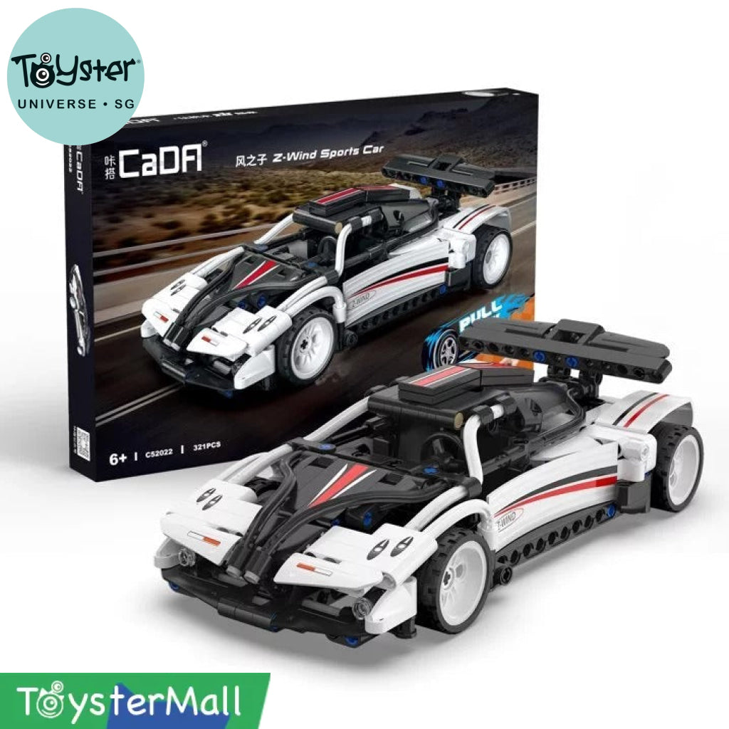 Cada Bricks Pull Back Sports Car Series-Z-Wind C52022W