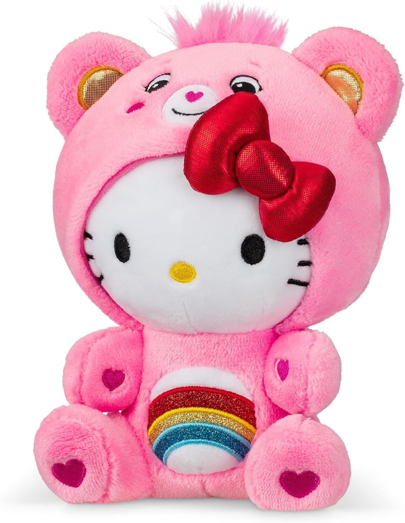 Care Bears Hello Kitty Dressed As Cheer Bear 9’’