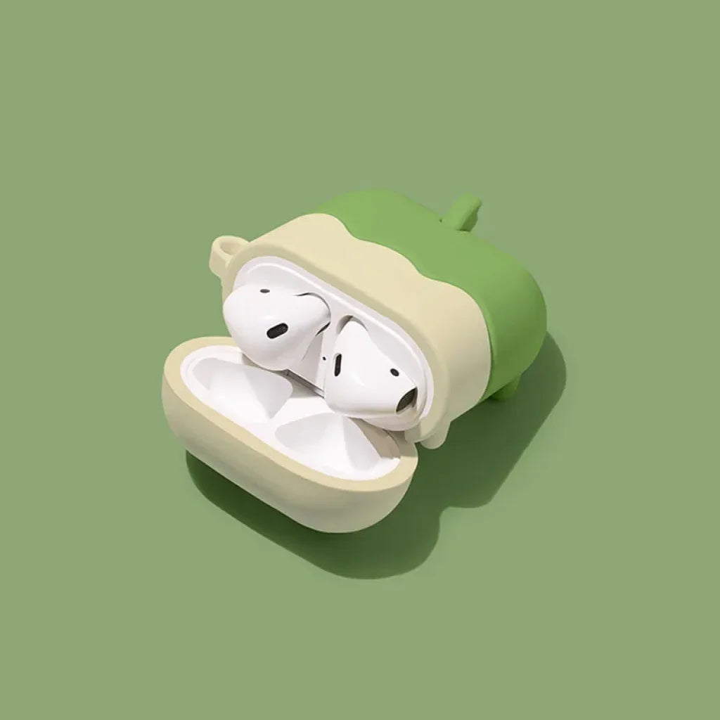 Cartoon Cute Shiba Inu Dog Silicone Earphone Cases For Apple Airpods