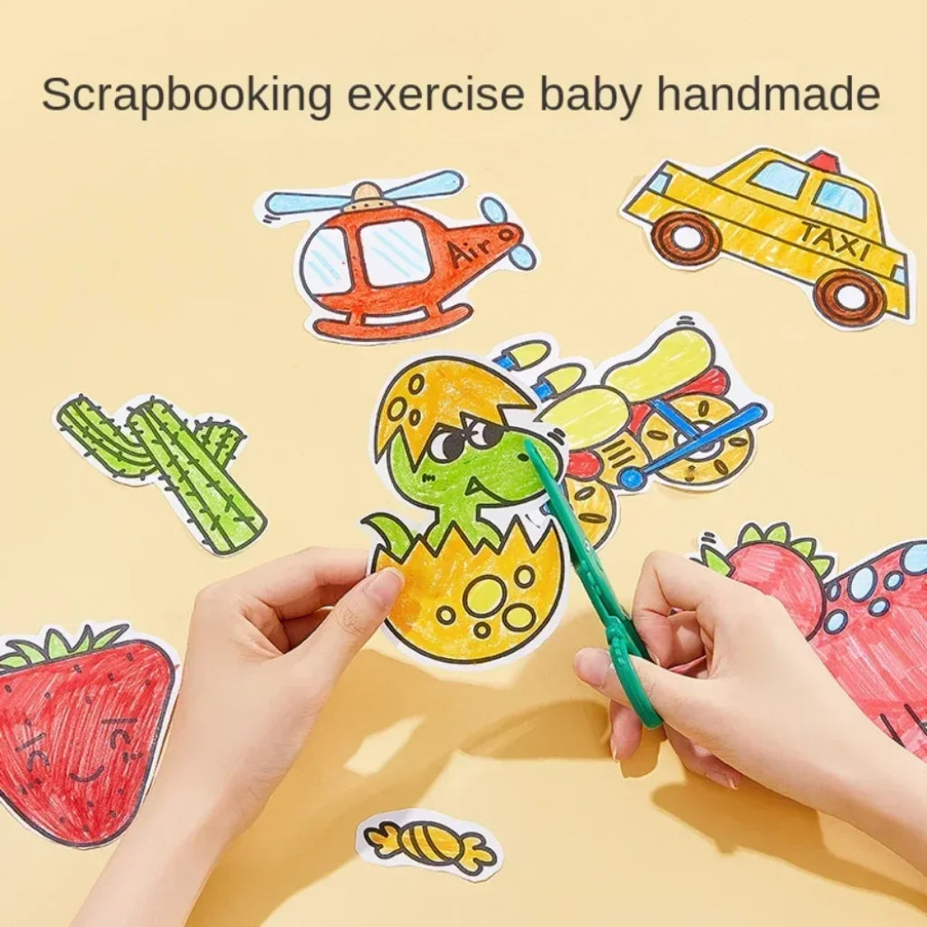 Children’s Coloring Roll Sticky Paper Graffiti Scroll