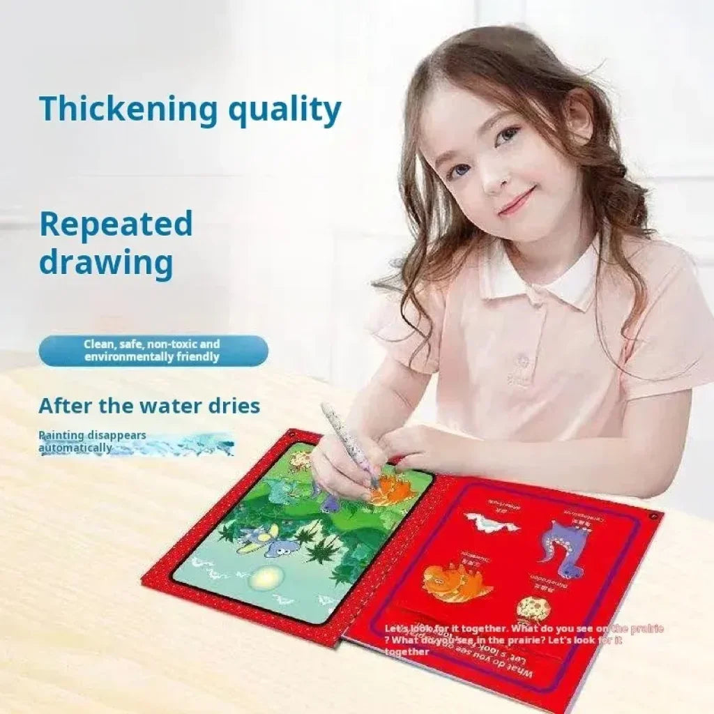 Children’s Magic Water Painting Book
