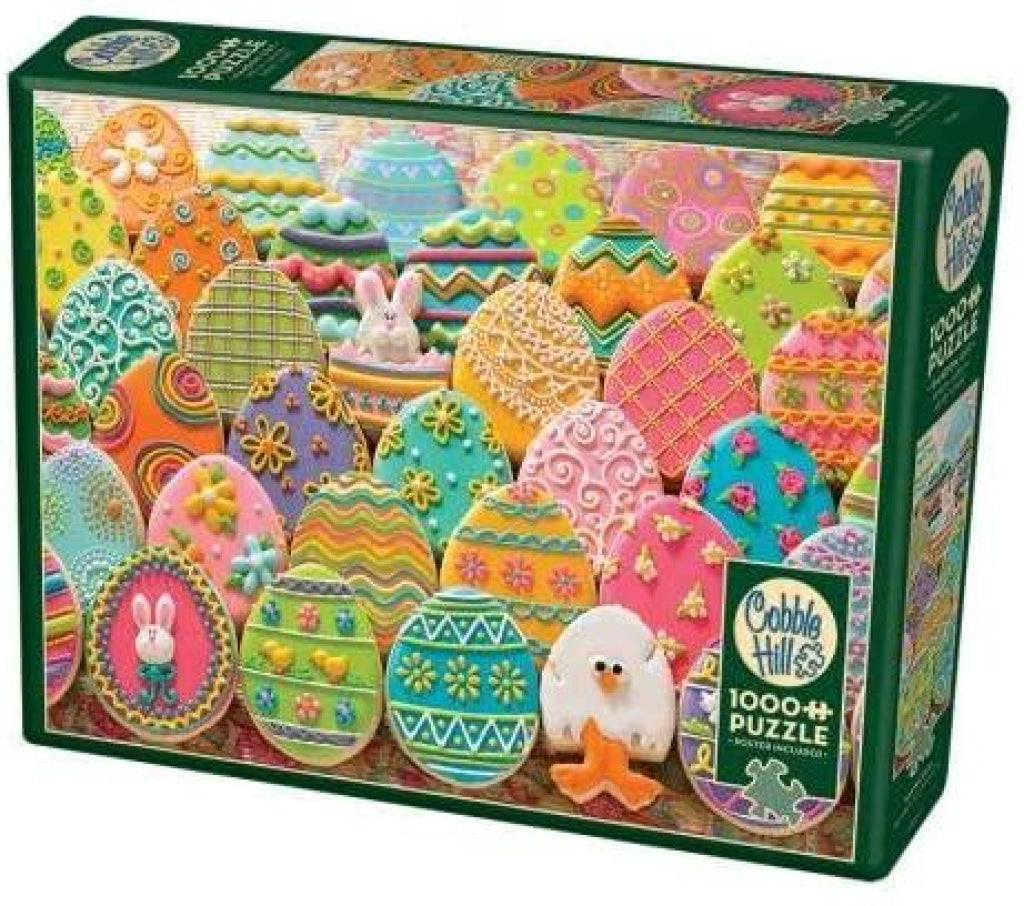 Cobble Hill Easter Eggs 1000 Piece Jigsaw Puzzle