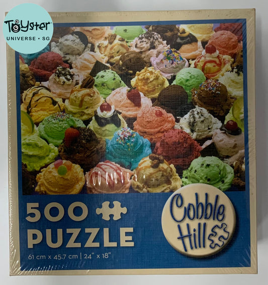 Cobble Hill Ice Cream 500 Piece Jigsaw Puzzle