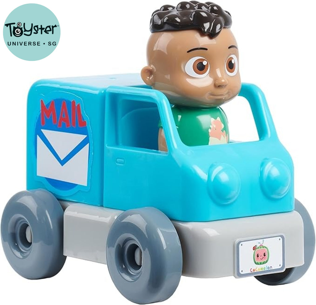 Cocomelon Build A Vehicle & Figure - Blue Cocomelon