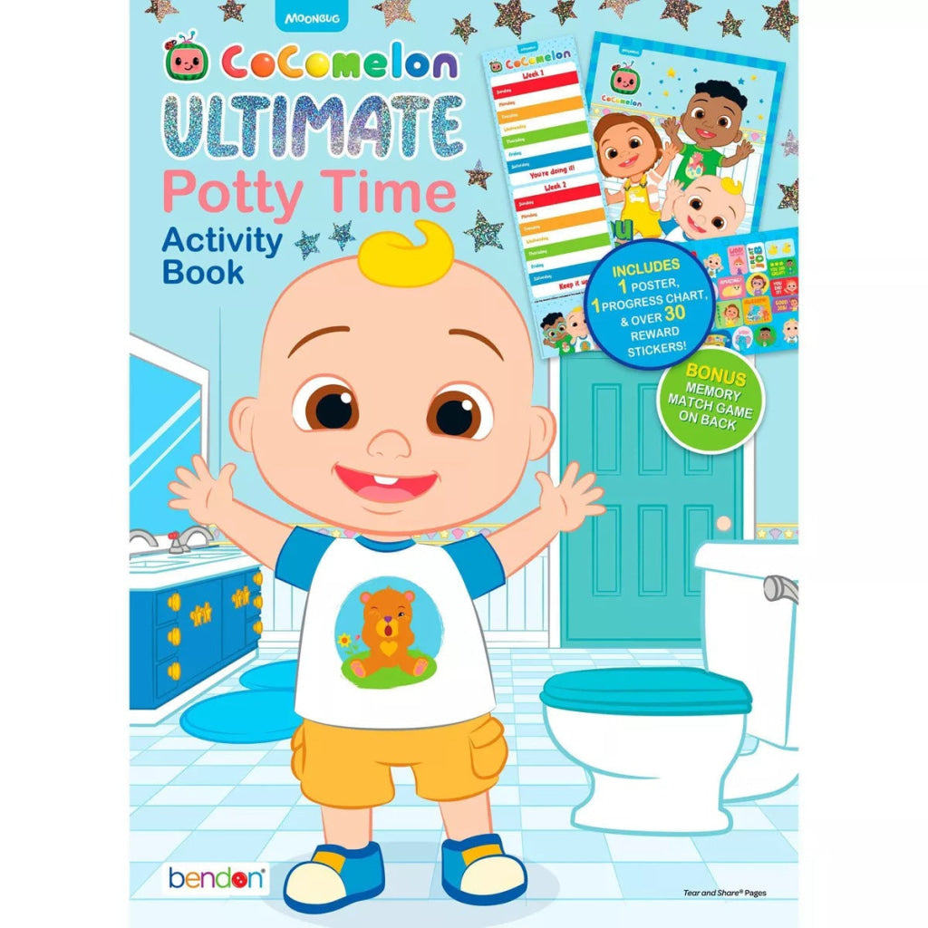 CoComelon Ultimate Potty Time Activity Book - CoComelon