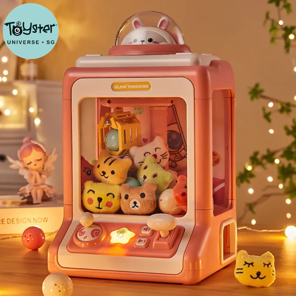 Coin Operated Claw Crane Machines With Light Music
