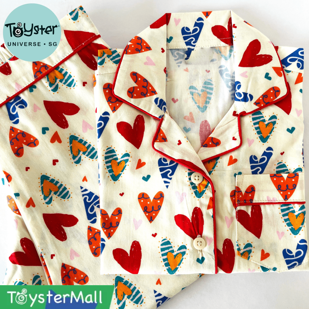 Colorful Hearts Pyjamas - Pyjamas