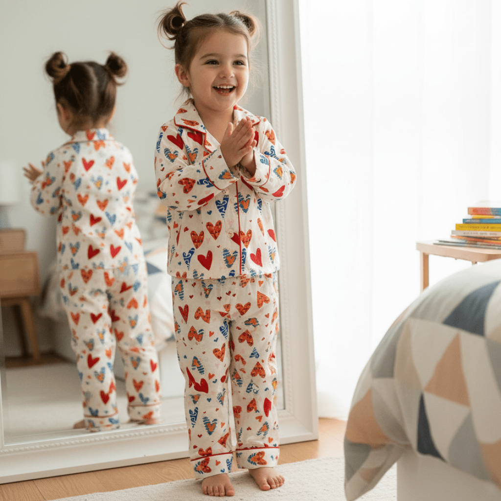 Colorful Hearts Pyjamas - Pyjamas