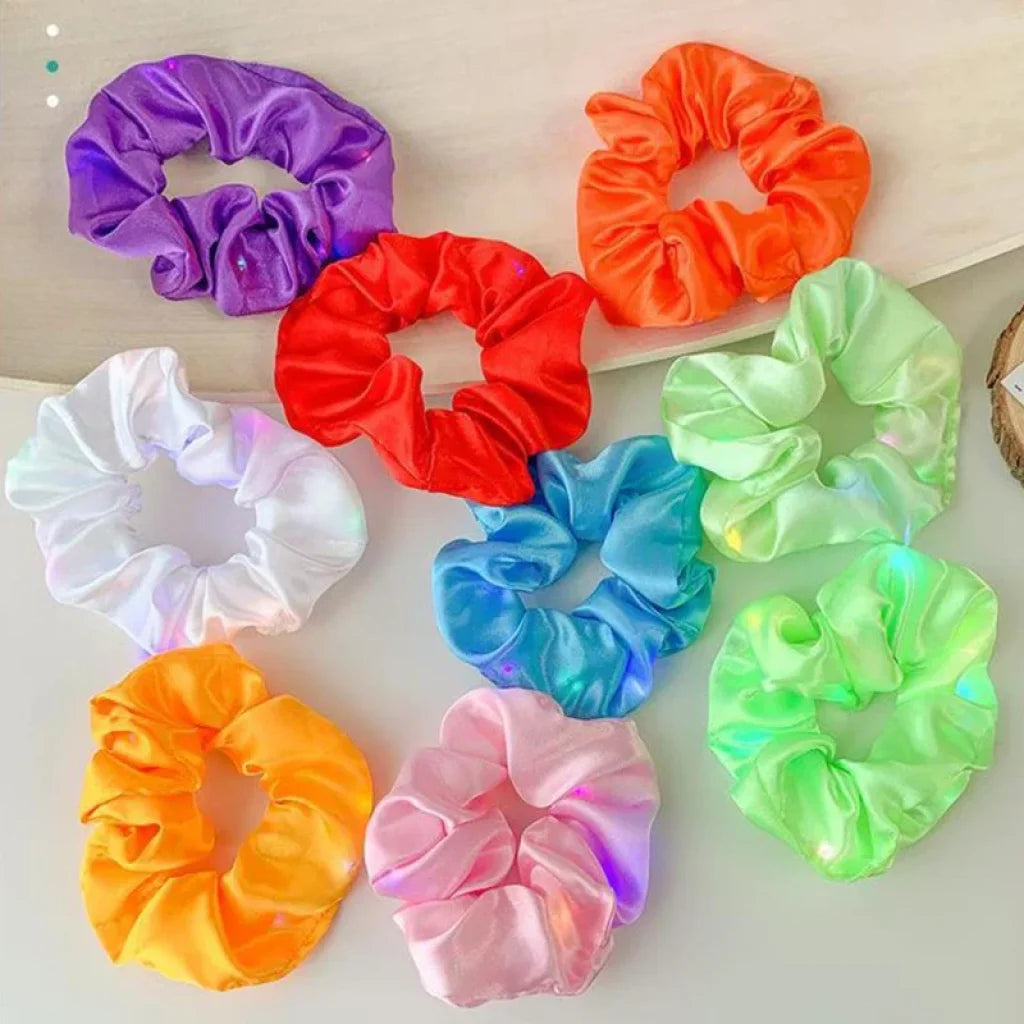 Colorful Led Hair Scrunchies