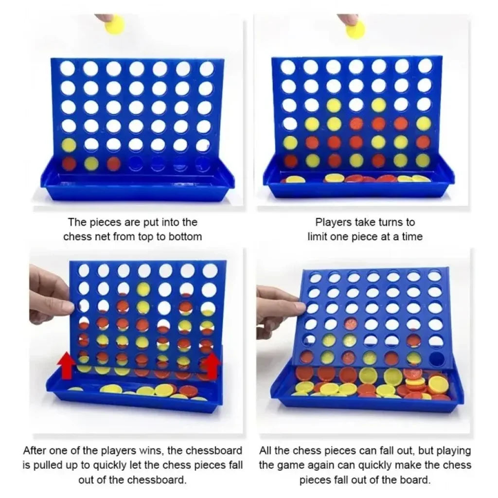Connect 4 In A Line Board Game