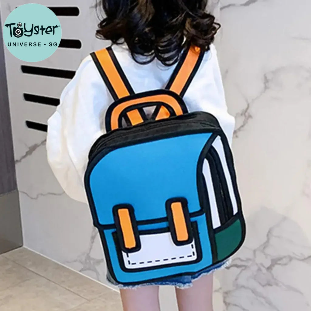 Creative Design Backpack Cute Large Capacity Adjustable Strap