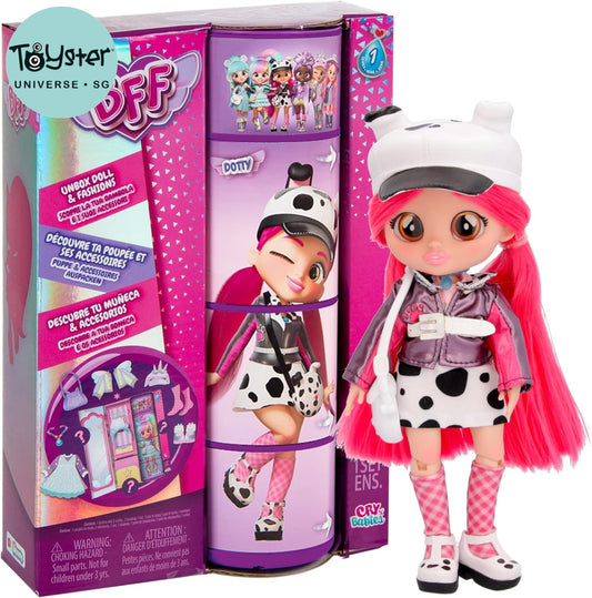 Cry Babies Bff By Dotty Fashion Doll With 9 + Surprises