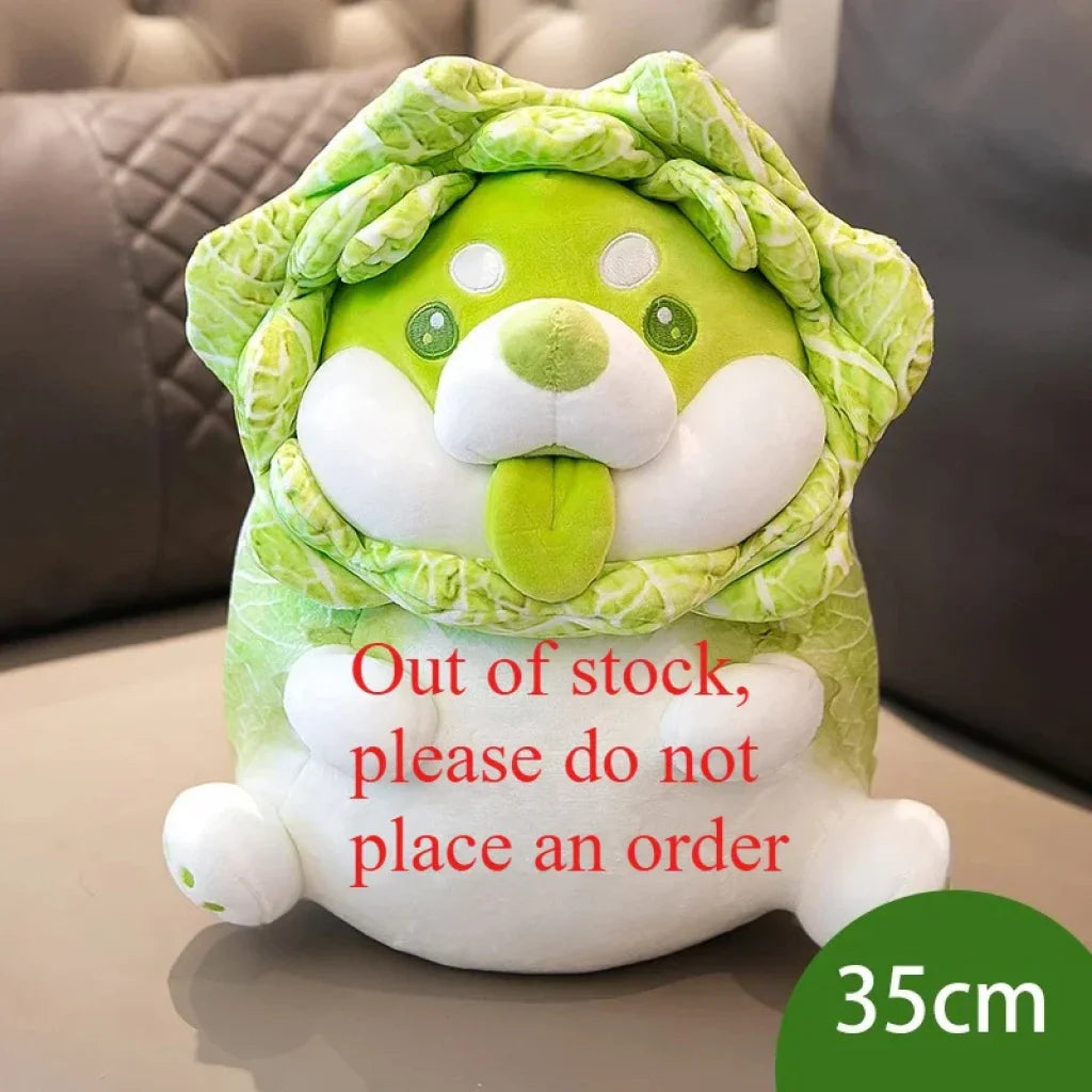 Cute Cabbage Animal Plush - 35cm 1