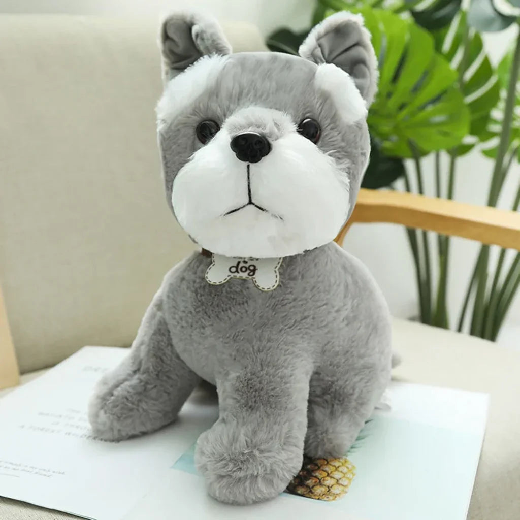 Cute Dog Plush Toy Schnauzer / 22Cm