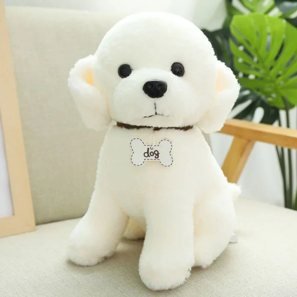 Cute Dog Plush Toy White Teddy / 22Cm