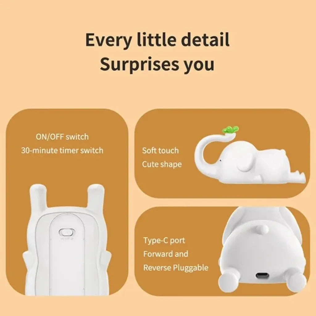 Cute Led Night Light Touch Sensor